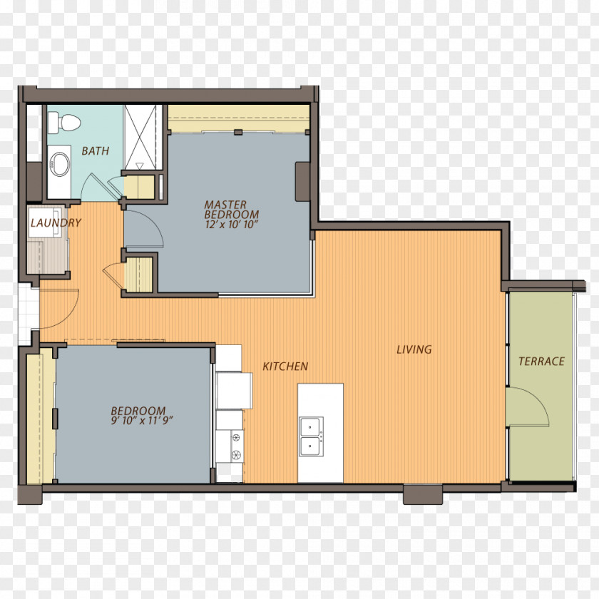 House Floor Plan Ovation 309 Apartment PNG