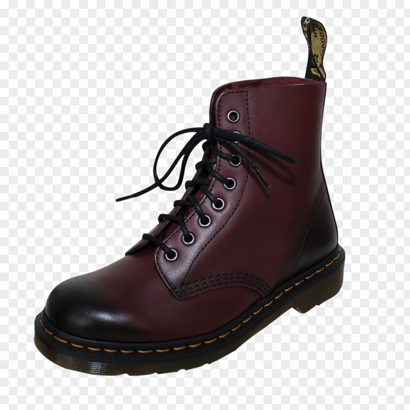 Boot Dr. Martens Shoe Leather Red PNG