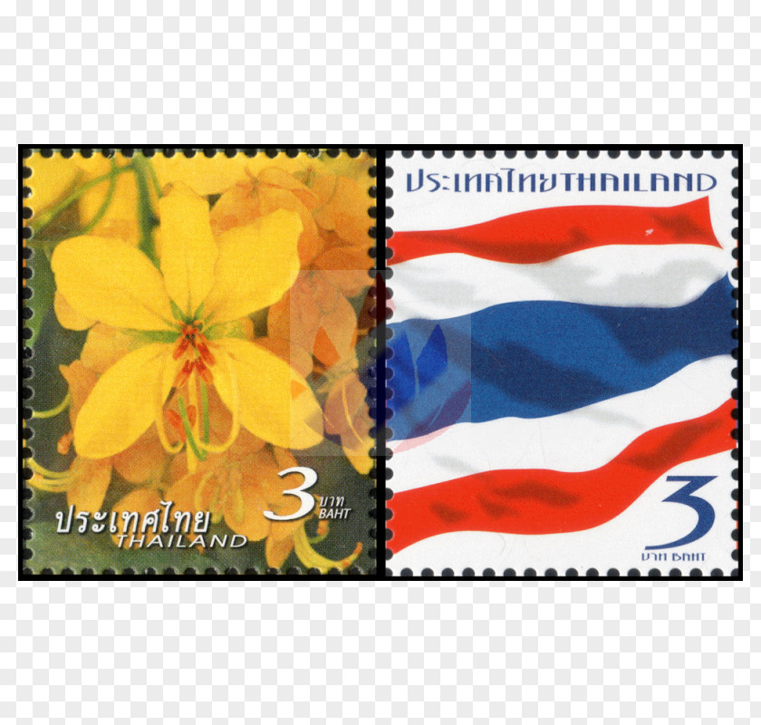 Cassia Fistula Flag Of Thailand Petal National Postage Stamps PNG