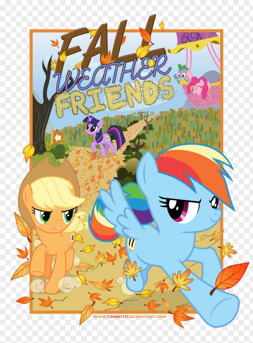 Fall Posters Rainbow Dash DeviantArt Twilight Sparkle Weather Friends YouTube PNG