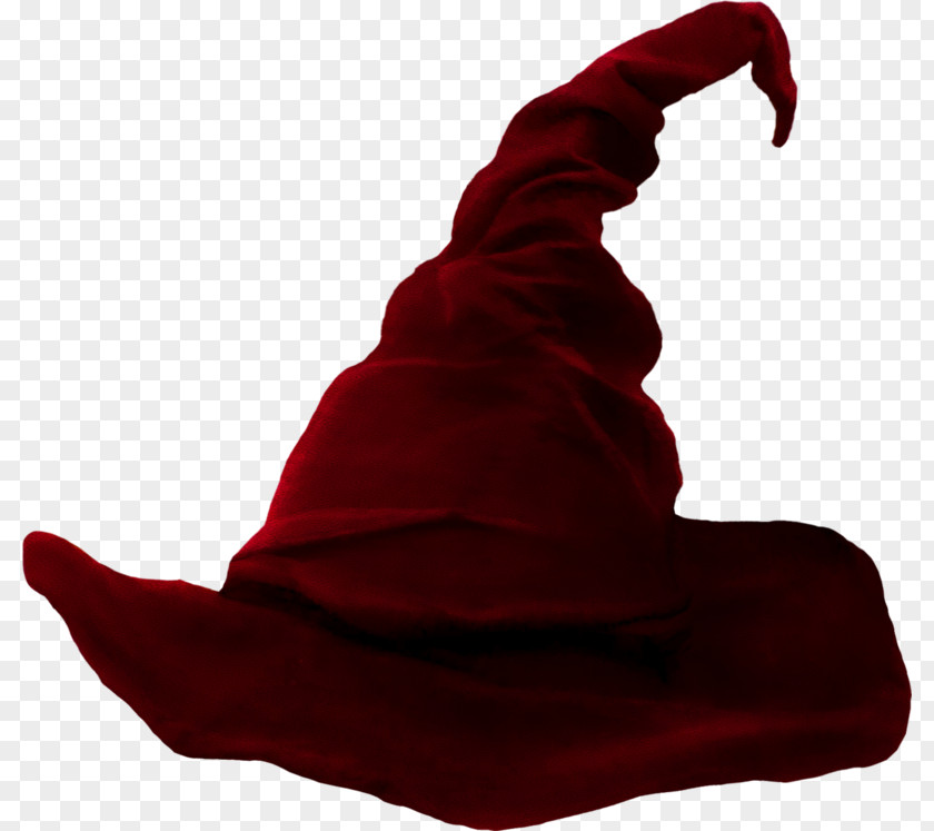 Halloween Witches Hat Red Witch Magician Sombrero PNG