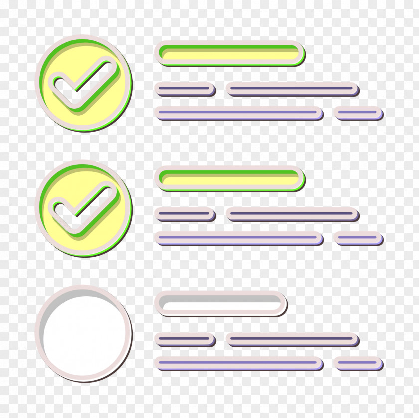 List Icon Productivity PNG
