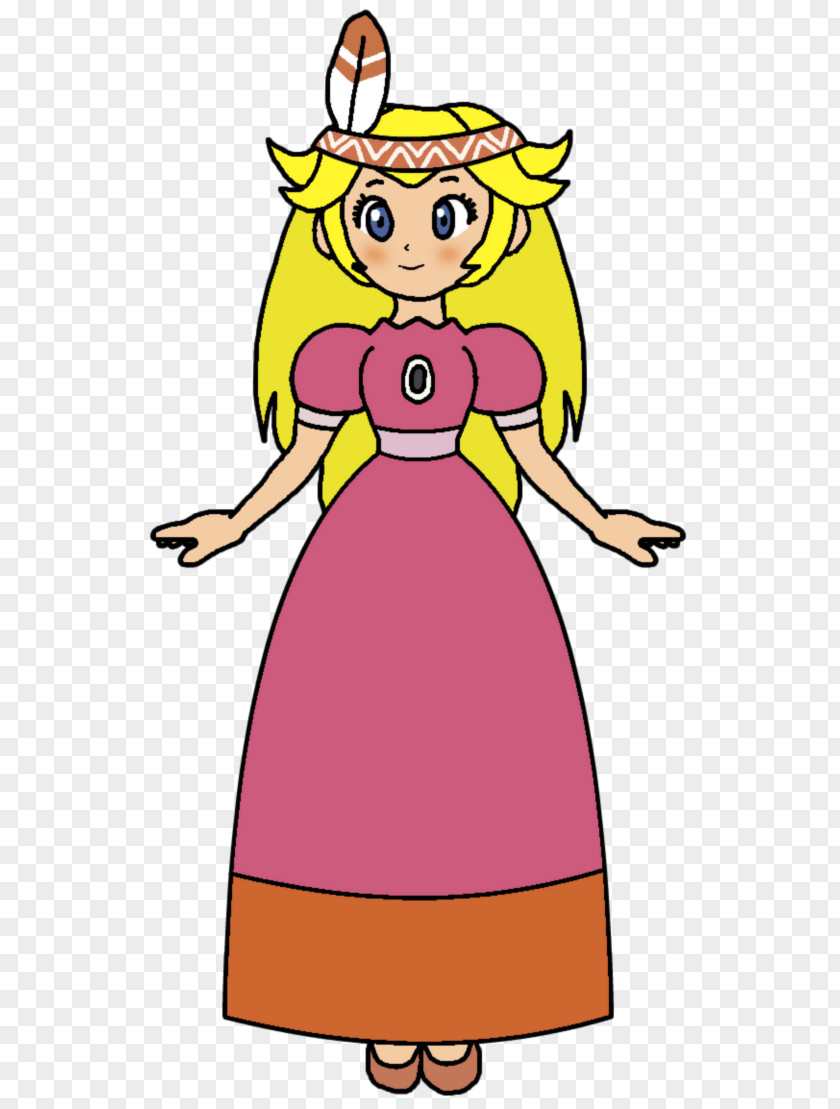 Mario Princess Peach Paper Daisy PNG