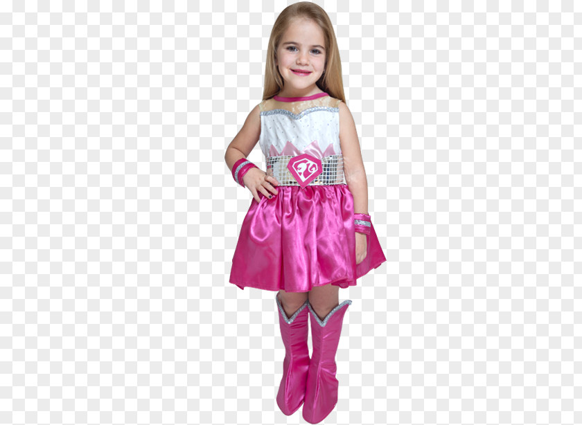 Princess Barbie Toddler Pink M Costume Dress PNG