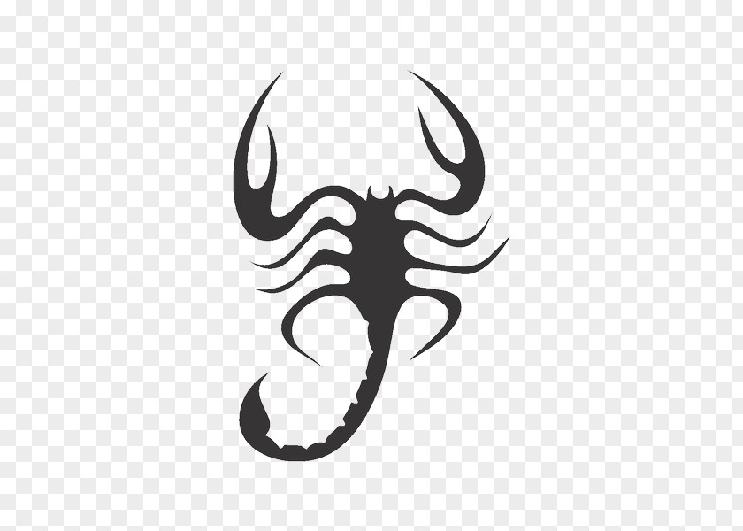 Scorpion Tattoo Body Art Decal PNG