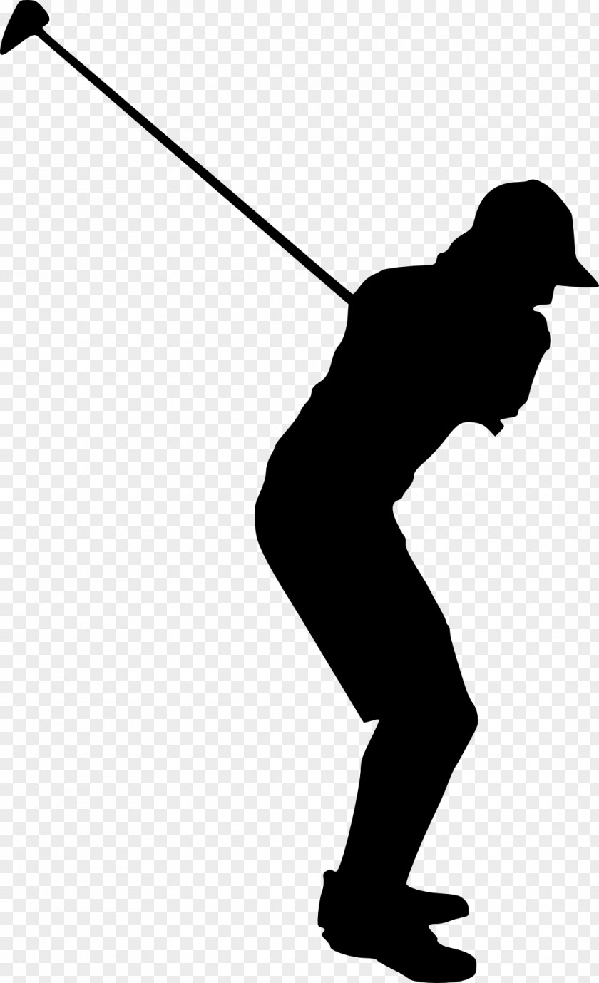 Silhouette Golf Clip Art PNG