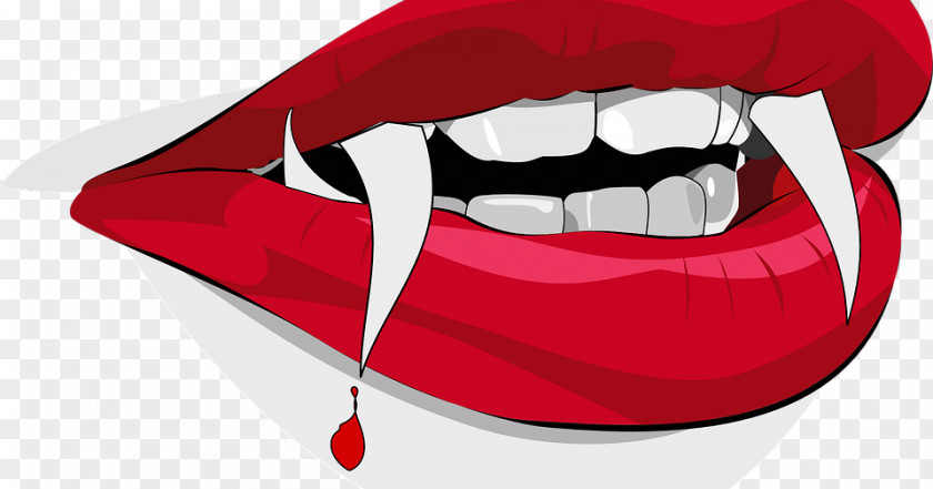 Vampire Fang Human Tooth Dracula PNG