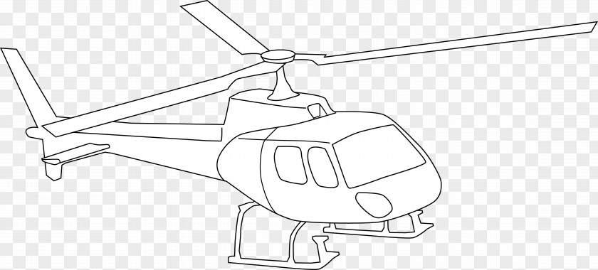 Helicopter Black Clip Art PNG