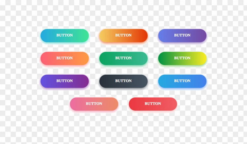 House Button Image Gradient Color PNG