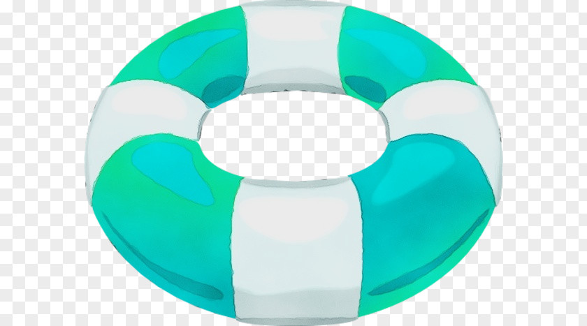 Inflatable Teal Green Circle PNG