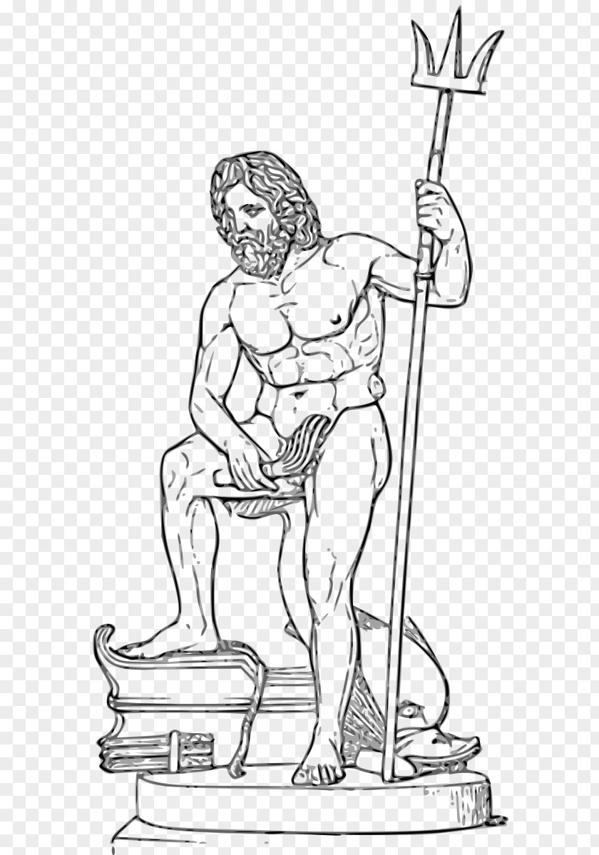 Poseidon Zeus Greek Mythology Clip Art PNG