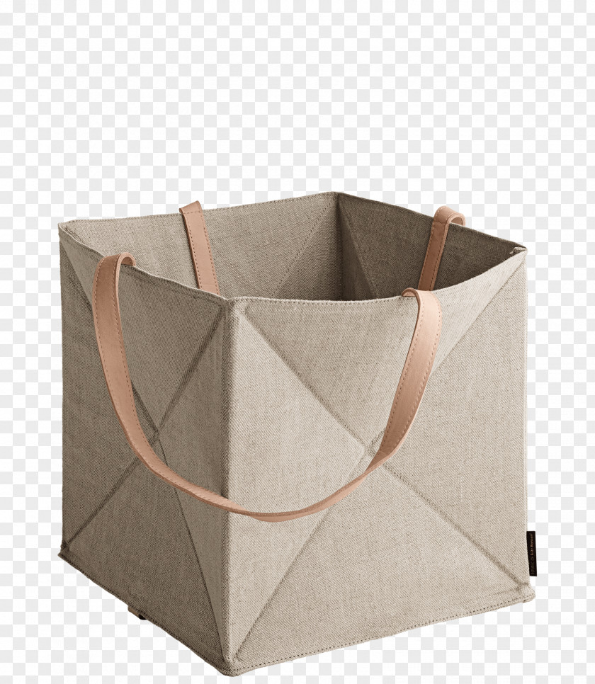 Storage Basket Paper Origami Leather Linen Bag PNG