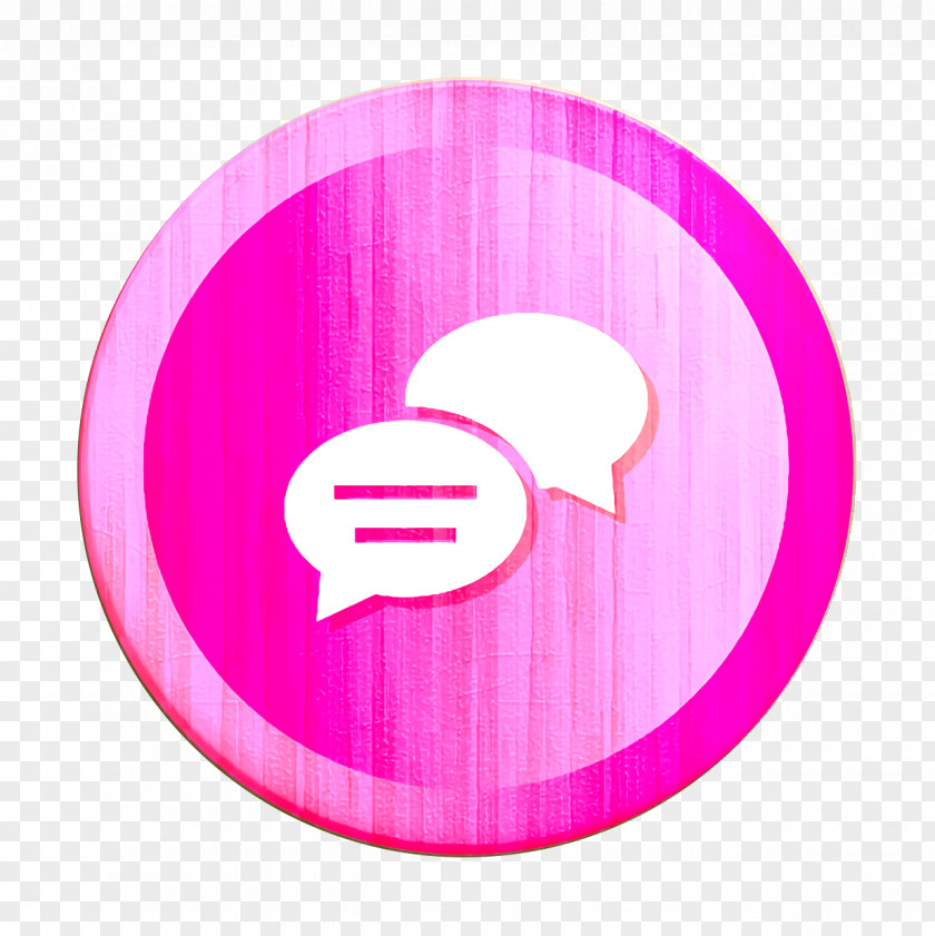 Symbol Plate Bubbles Icon Chat Comments PNG