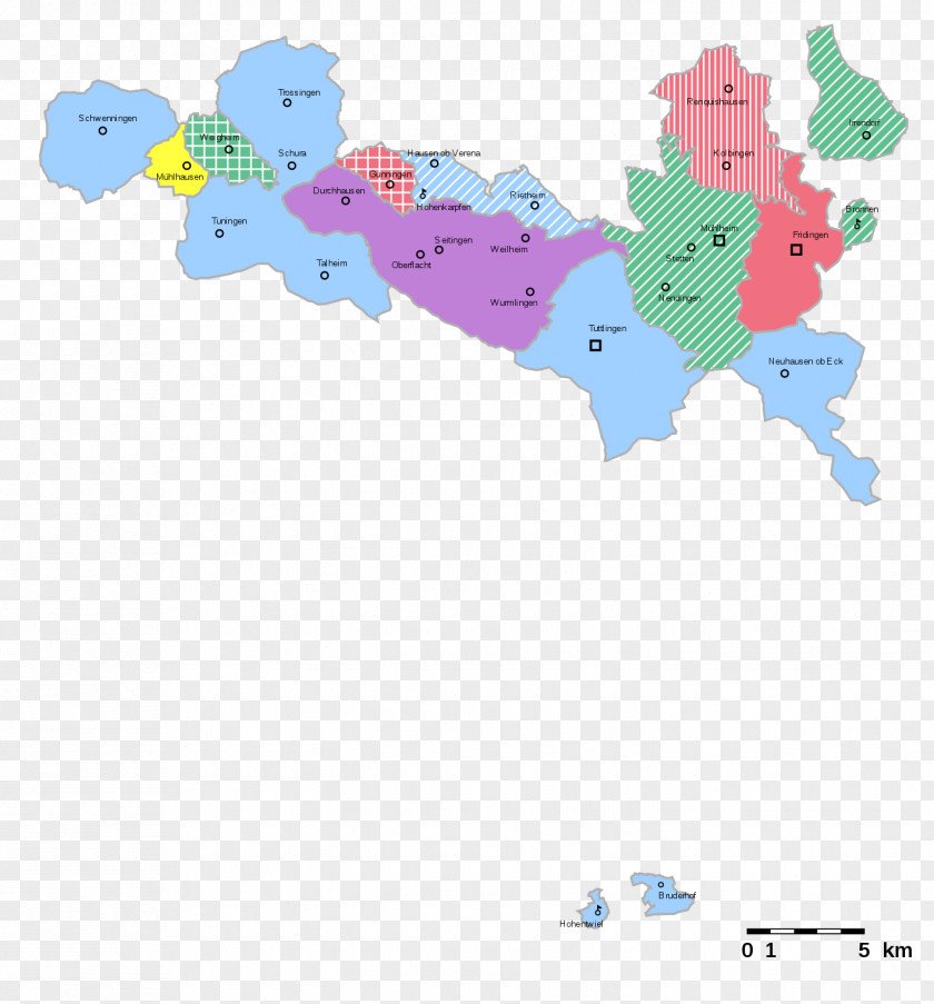 1800 Oberamt Tuttlingen Districts Of Germany PNG