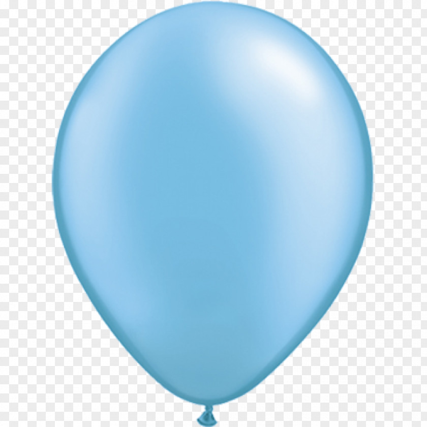 Balloon Baby Blue Party Teal PNG
