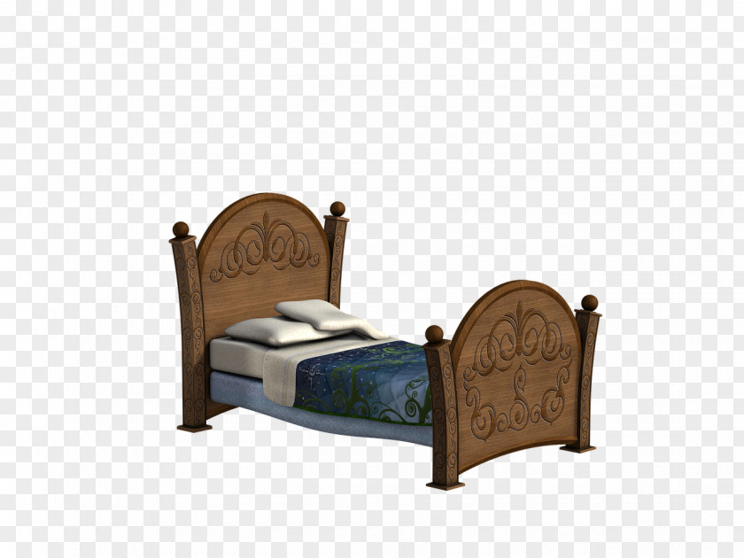 Bed Frame Pillow Mattress Bedding PNG