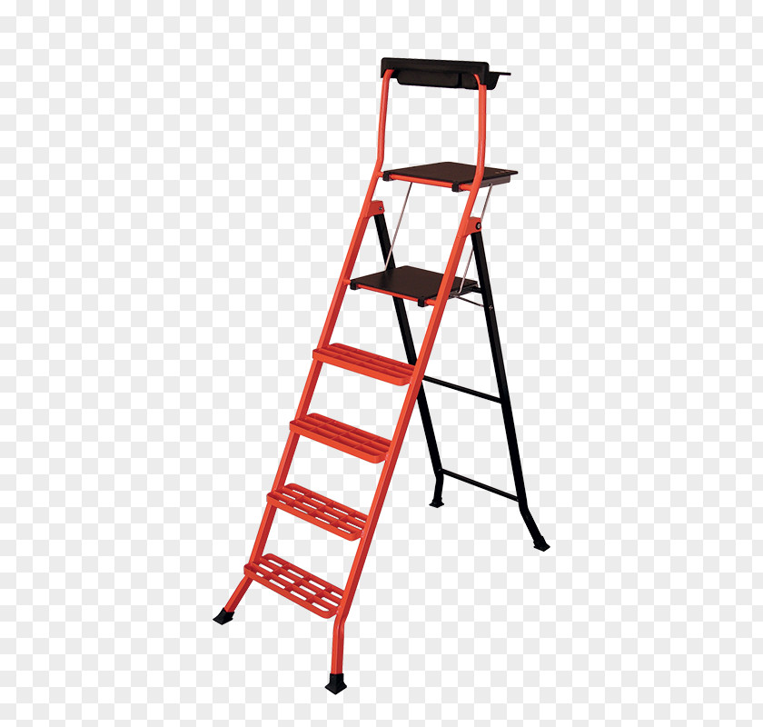 Ladder Escabeau Aluminium Stool Metal PNG