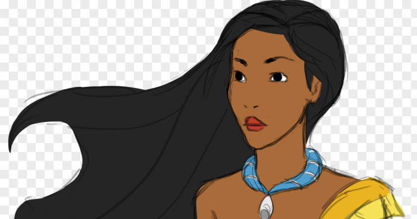 Pocahontas Cream Female Character PNG