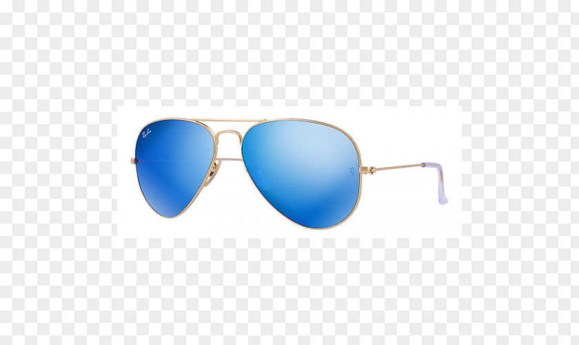 Ray Ban Ray-Ban Aviator Classic Sunglasses Flash PNG