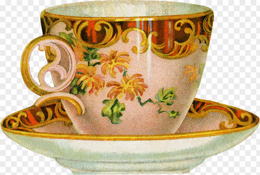 Tea Bag Wreath Clip Art Teacup Coffee Cup Saucer PNG