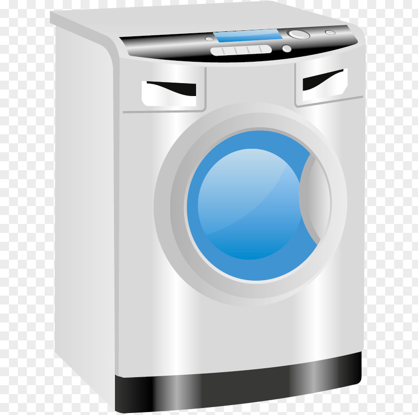 Vector Washing Machine Clothes Dryer Home Appliance Euclidean PNG