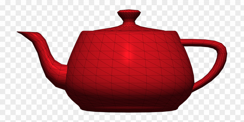 Vishnu Utah Teapot Rendering Shader V-Ray Computer Software PNG