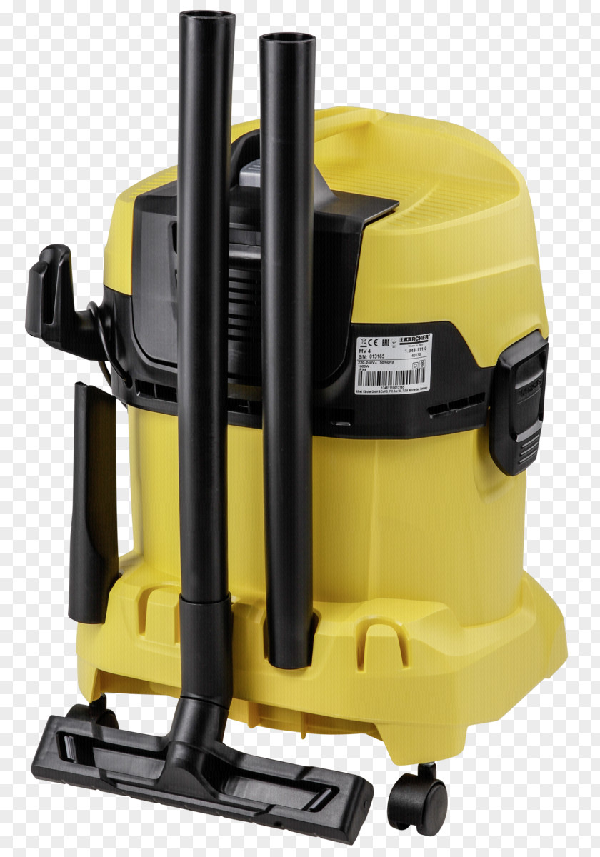 Karcher Wd 5 Premium Vacuum Cleaner Kärcher Yellow PNG