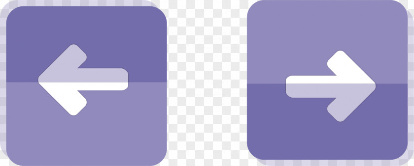 Purple Arrow Button PNG