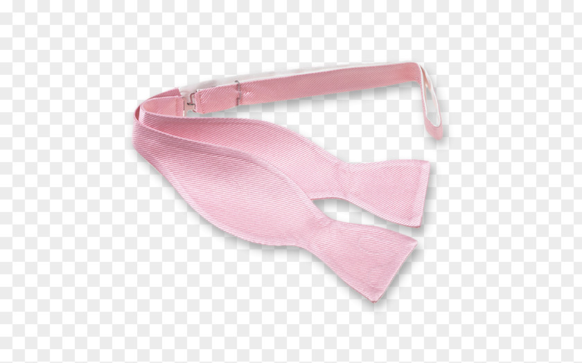 Rose Bow Tie Necktie Silk Knot Pink PNG