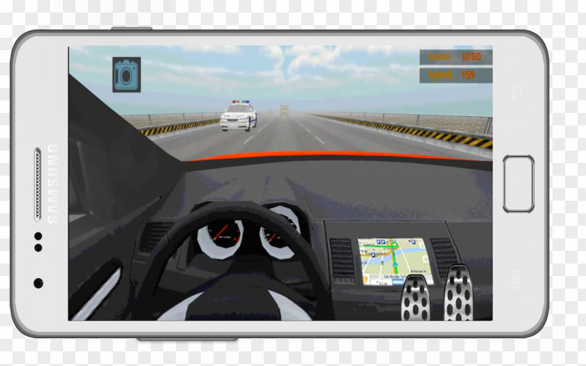 Car Rear-view Mirror Electronics Multimedia PNG