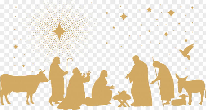Christmas Nativity Of Jesus Scene Biblical Magi Las Posadas Bethlehem PNG