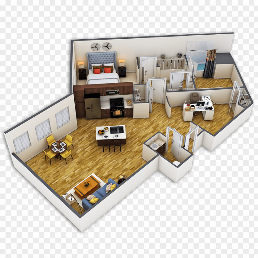 Design Floor Plan PNG