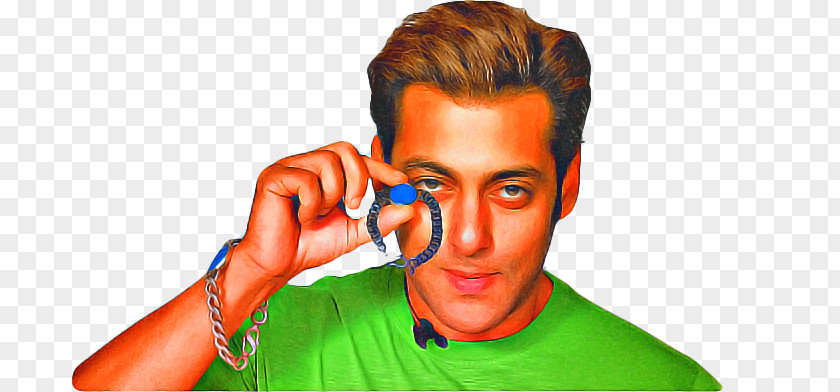 Hearing Smile Salman Khan PNG