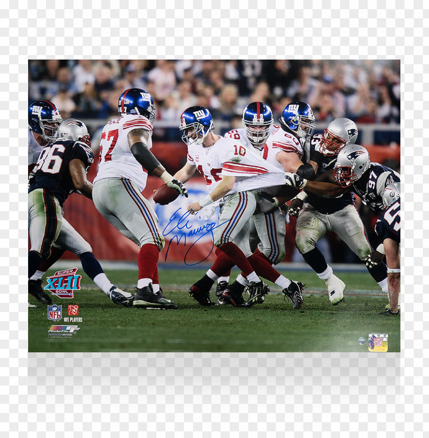New York Giants Super Bowl XLII England Patriots NFL Helmet Catch PNG