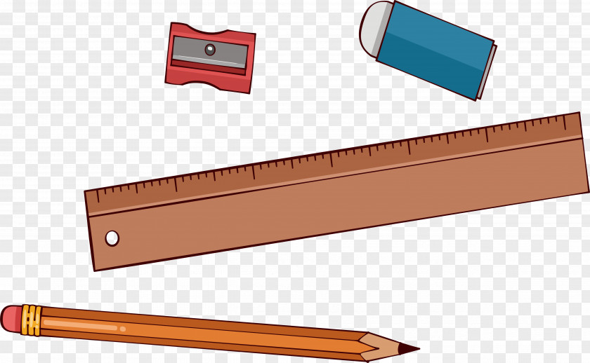 Pencil, Ruler, Stationery Pencil Ruler PNG