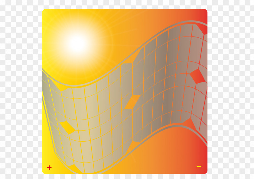Solar Thermal Energy Line Angle Pattern PNG