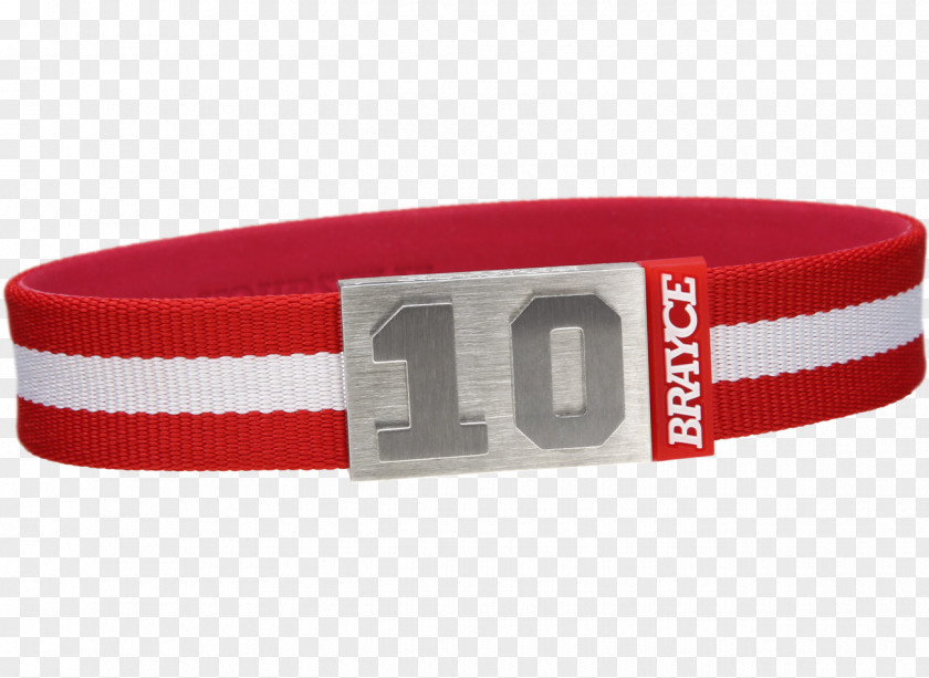 Belt Bracelet Earring Wristband Red PNG