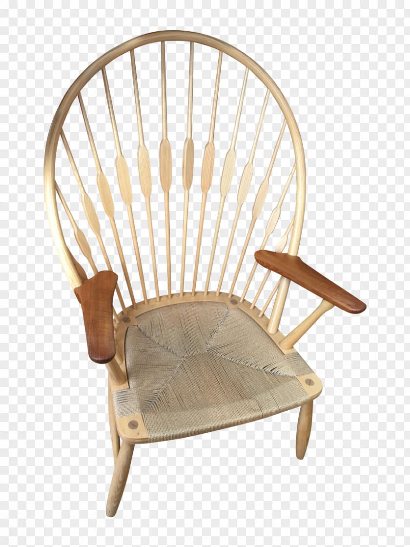 Chair Wing Furniture Danish Modern PNG