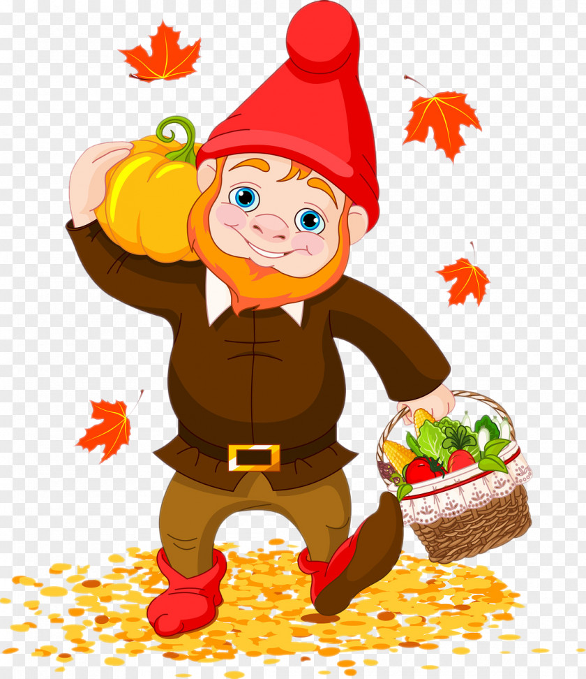 Gnome Garden Clip Art PNG