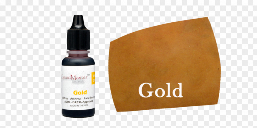 Gold Ink Dye Food Coloring Color Chart Gourd PNG