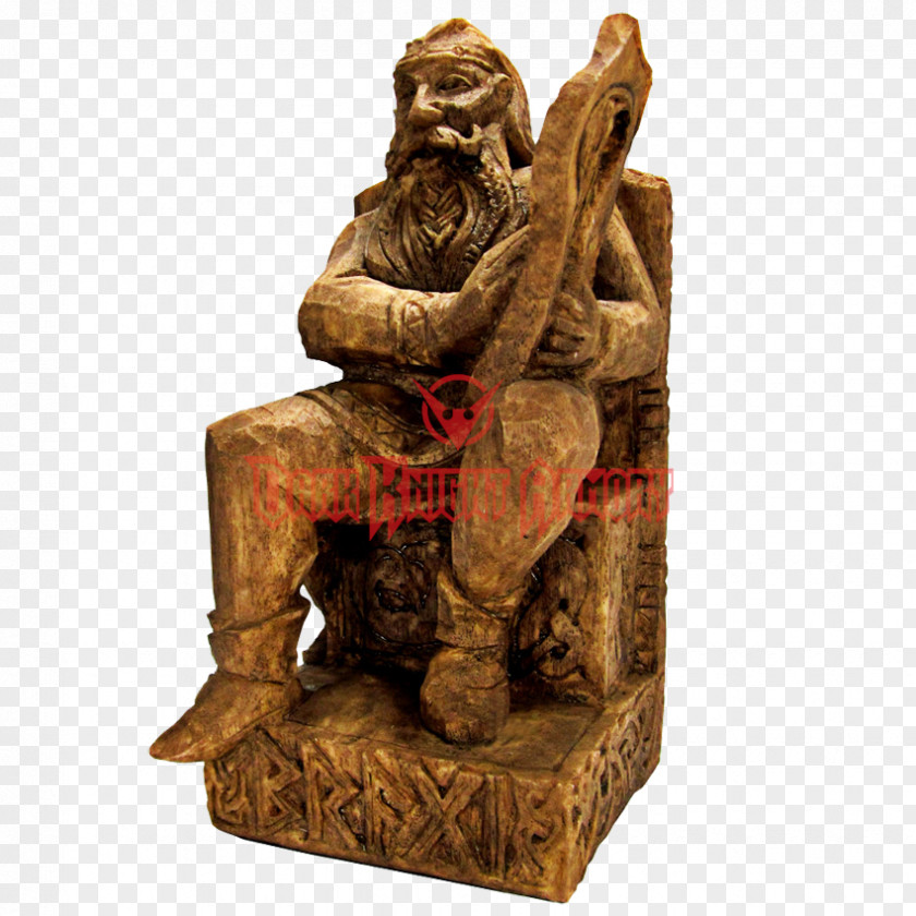 Greek Statue Bragi Norse Mythology Iðunn Poetry Deity PNG