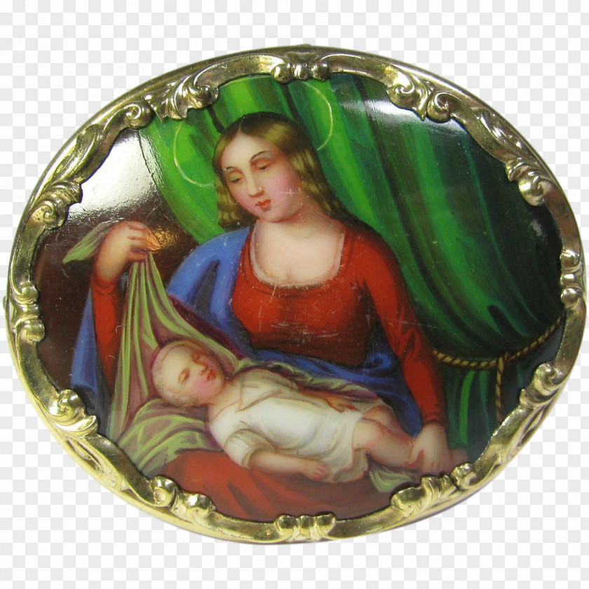 Hand Painted Christian Christmas Ornament Day Tableware PNG