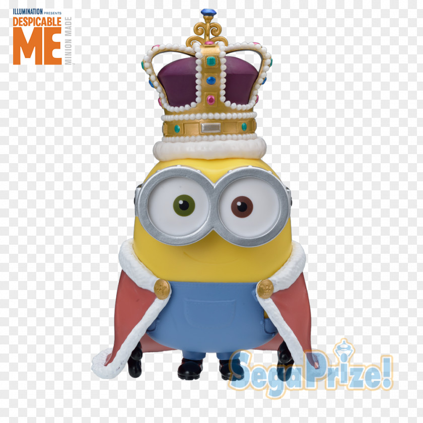 King Bob Felonious Gru Model Figure Despicable Me Minions PNG