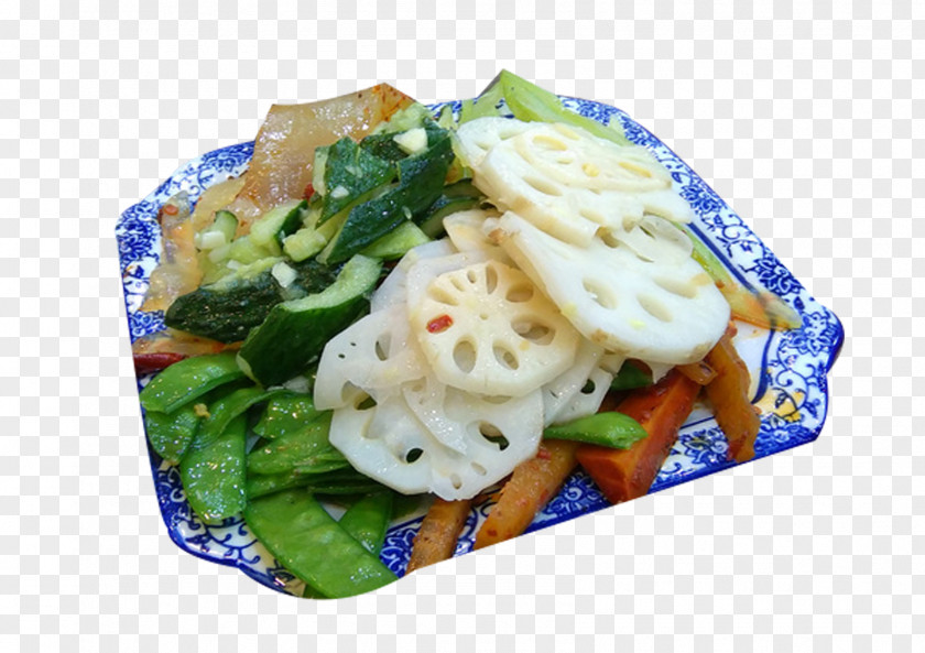 Lotus Root Salad Buffet Namul Food PNG