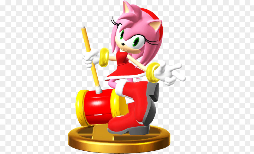 Amy Rose Super Smash Bros. For Nintendo 3DS And Wii U Sonic Advance The Fighters Adventure PNG