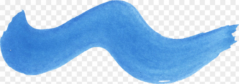 Blue Stroke Pinceau à Aquarelle Watercolor Painting Font PNG