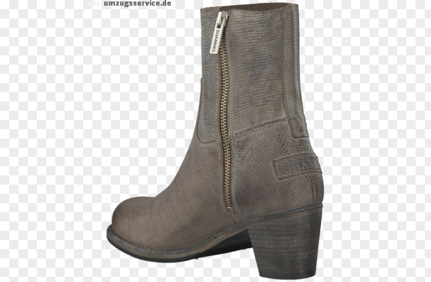 Boot Suede Shoe Walking Grey PNG