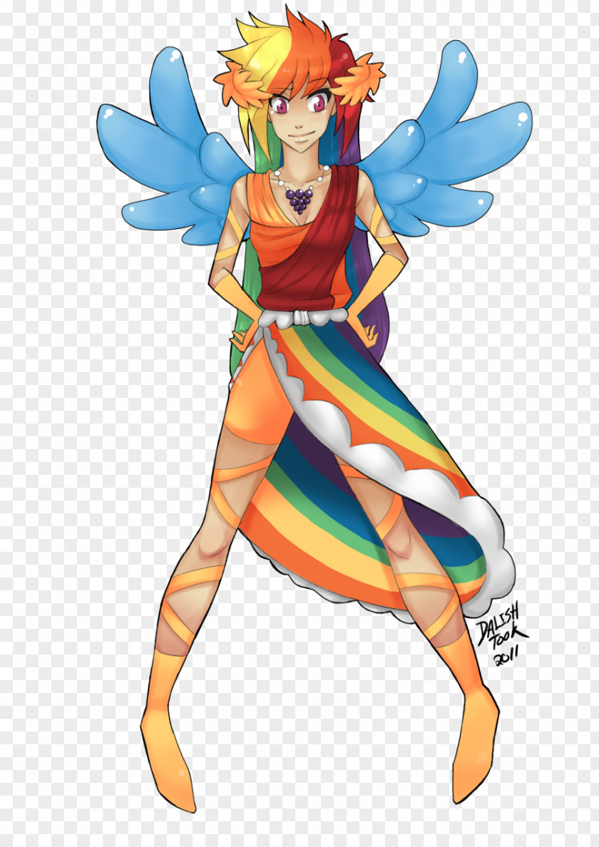 Dress Rainbow Dash Ponyville Evening Gown PNG