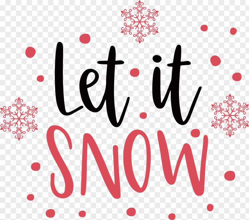 Let It Snow Winter PNG