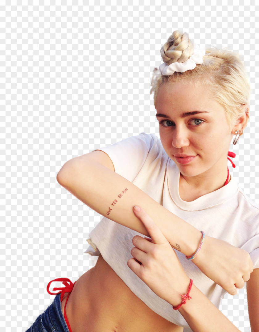 Miley Cyrus Hannah Montana Tattoo Musician Art PNG